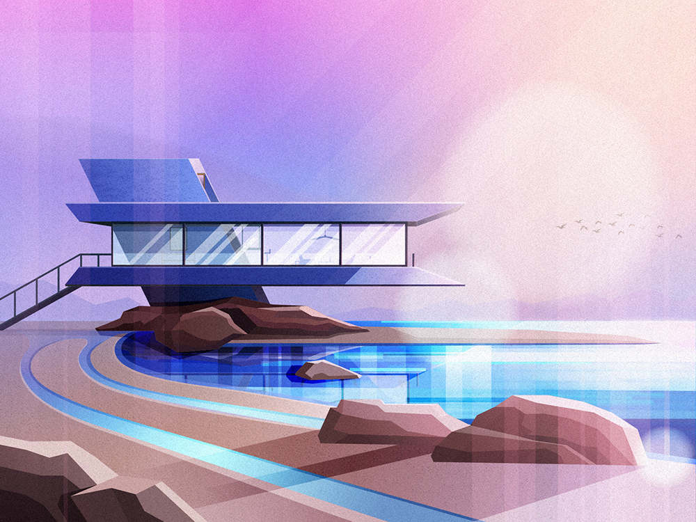 No13 The Beach House By Showy121 On Dribbble