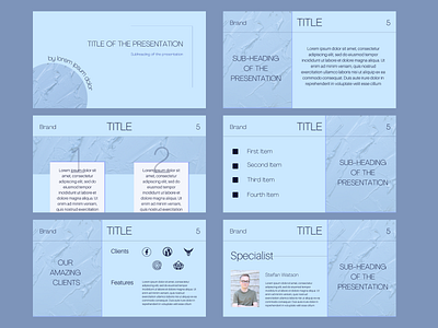 Business presentation editable template branding canva design google slides graphic design keynote minimalistic powerpoint presentation