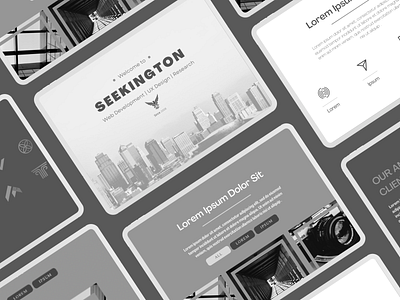 Minimal business website design branding business canva design graphic design minimal minimalistic website website design