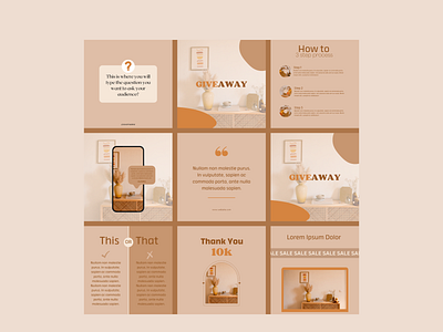 Canva Instagram Templates For Ecommerce Shops