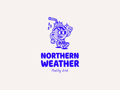 Northern Weather Mascot Logo brand branding design graphic design illustration logo mascot vector