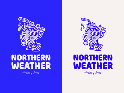 Northern Weather - Logo Declinaison brand branding design graphic design illustration logo mascot vector