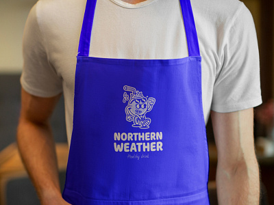 Apron Northern Weather brand branding design graphic design illustration logo mascot mockup vector