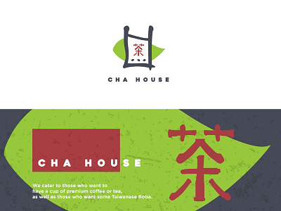 Tea Shop Logo boba cha coffee logo restaurant shop tea