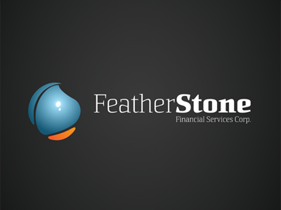 FeatherStone branding icon identity logo simple