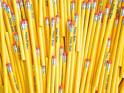 Yellow Pencil branding design logo pencil yellow