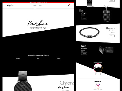 Web Design for a Fashion Brand Online Shop branding elementor pro homepage onlineshop shop woocommerce