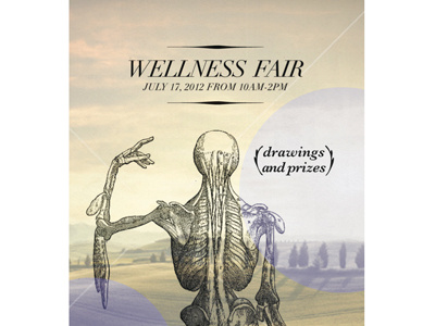 In Progress: Wellness Fair Poster