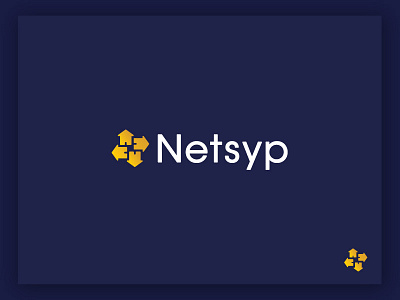 Netsyp advertising branding company content housing identity logo monogram property turning