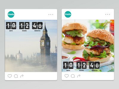 Thistle Hotels Social Media Campaign concept digital food hotel identity instagram london marketing simplicity social media wip