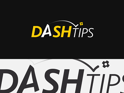 Dash Tips Branding WIP betting bold branding business football identity illustration logo simplicity smart wip yellow