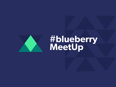 #blueberryMeetUp Branding