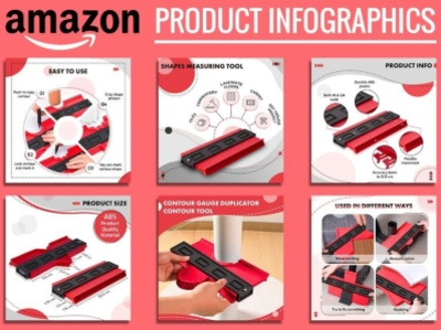 Amazon Product Infographics animation graphic design motion graphics