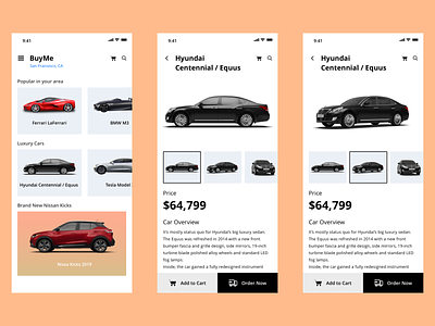 Car Booking App (Mobile) car booking minimalistic design ui visual design