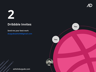 2 Dribbble Invites dribbble invites