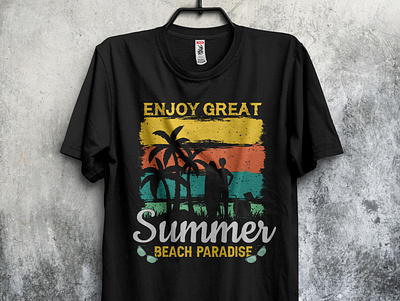 I have the Best summer time t-shirt design summer tee design