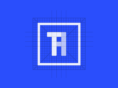 Tussenhaaks Logo design graphic identity logo mark monogram simple symbol tussenhaaks type typography