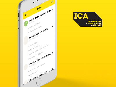 ICA Quiz app design cards design flat graphic graphic design ica quiz interface quiz ui ux