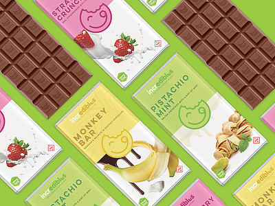 Branding & Packaging Design for Marijuana Edibles Company branding chocolate packaging marijuana packaging