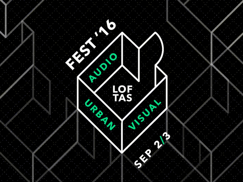 LOFTAS FEST'16 logo animation animation logo
