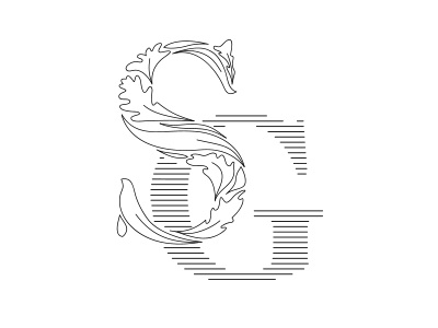 03 Secret Gardens branding design estate freehand graphic lettering logo luxury nature typography