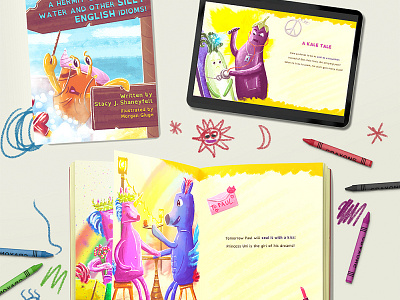 Children Book Illustrations artwork children cute digital funny illustration painting