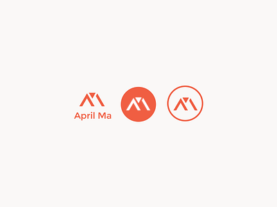 April Ma's logo preview design logo
