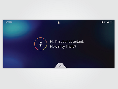 In-car screen interface for Peugeot