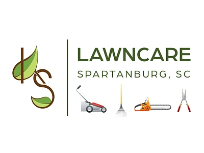 KS Lawncare Logo branding design graphic design illustration logo