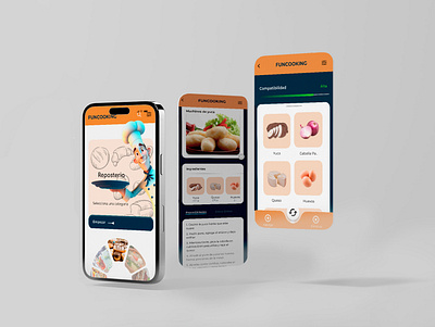 FunCookingApp 3d student ui