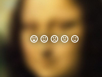 Quick Emoti emoticons icons mona lisa smile