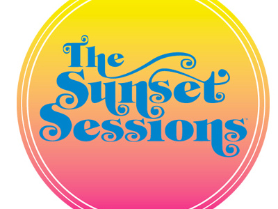 Identity for The Sunset Sessions (Lifestyle & vintage fashion) apparel brand branding clothing custom graphic design identity logo retro vintage