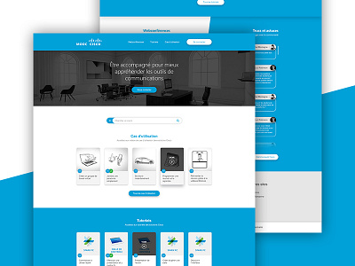 LMS redesign - Homepage cisco elearning home homepage learning lms mooc redesign