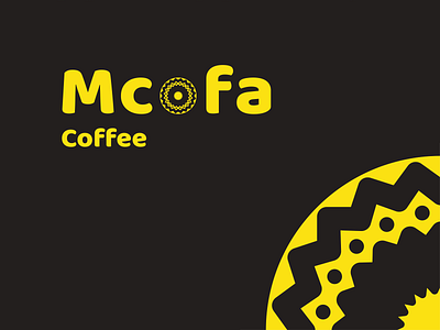 Mcofa Coffee branding coffee logo design