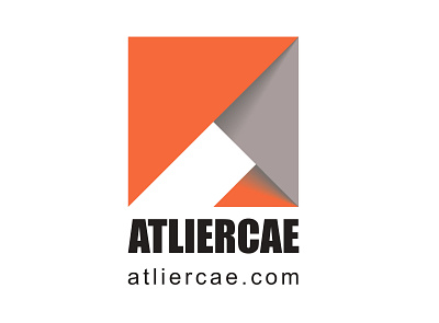 Atelier CAE architecture branding logo design