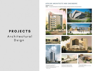 Architectural Projects architecture design rendering