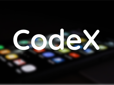 CodeX (WIP) graphic design ui