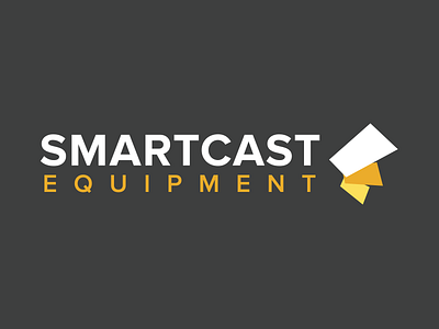 Smartcast Equipment Logo brand design equipment logo rental