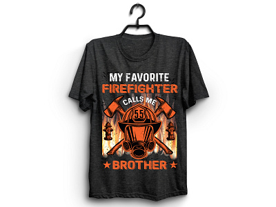 Firefighter T-Shirt Design