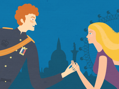 How-to illustrations for marry a royal how to illustration