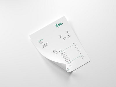 Talent Impacts | The UX Studio branding design invoice design minimal portfolio visual designer