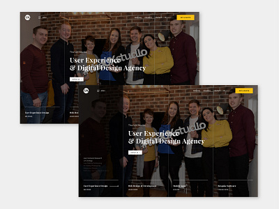 The UX Studio Website - Landing Concept