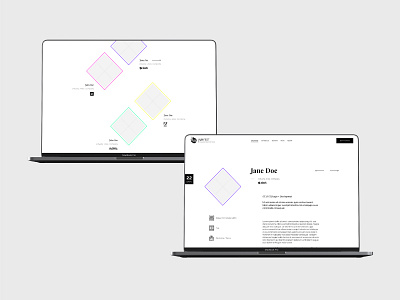 UX Fest - Concept Project | The UX Studio branding design digital design minimal portfolio typography ui ux visual designer web web design website