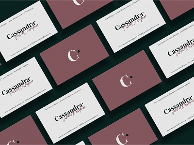 Personal Branding - Business Cards Concept