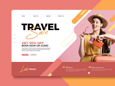 Web UI 3d animation branding landing page ui ux website