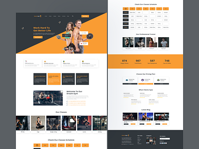 Fitness design fitness fitness center fitness training fitness traning center gym gym landing page design landing page landing page design ui ux web gym landing page design web landing page web landing page design