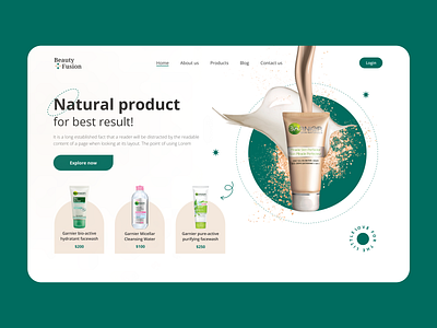 Cosmetics shop beauty product beauty product hero page design beauty product website design cosmetics cosmetics shop cosmetics shop hero page design cosmetics website designe design landing page landing page design trending trending design ui uiux ux web landing page web landing page design website design