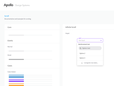 Apollo Design System - Scroll