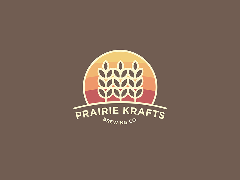 Prairie Krafts Brewing Company Logo Option 2 by Adam Limanowski on Dribbble