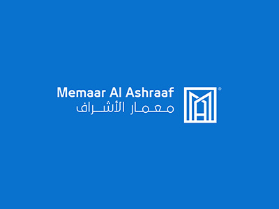 Memaar AlAshraaf Rebranding arabic art creative design direction graphic logos monogram rebranding uae egypt